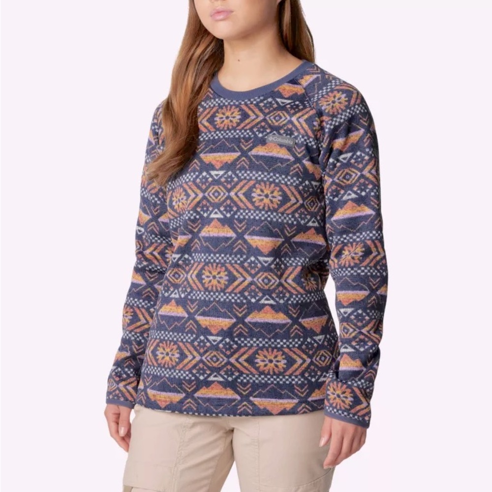 COLUMBIA (XL)Sweater Weather Crew cabin cozy warm long sleeve fleece
